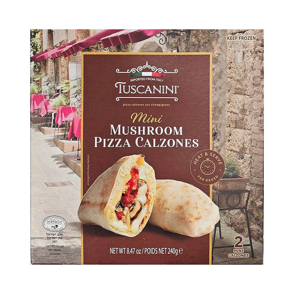 Tuscanini Mini Mushroom Pizza Calzones 8.47 oz