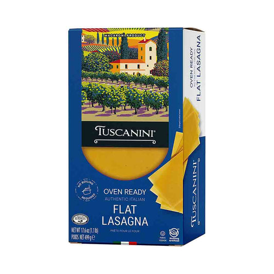 Tuscanini Oven Ready Authentic Italian Flat Lasagna 17.6 oz