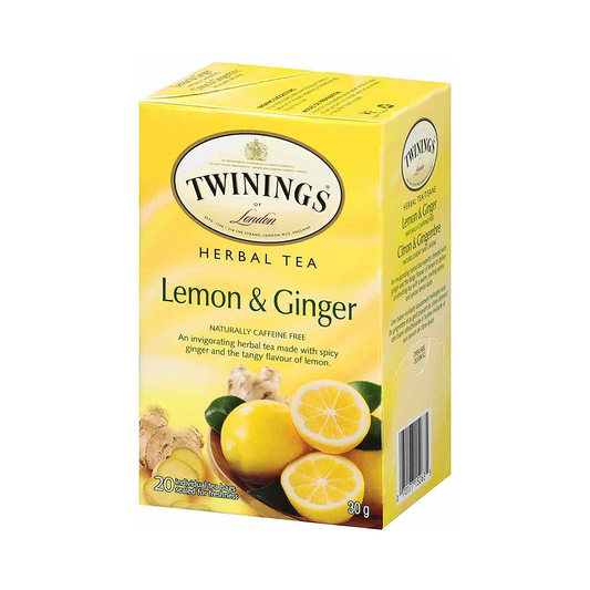 Twinings Lemon  and Ginger Tea 1.06 oz