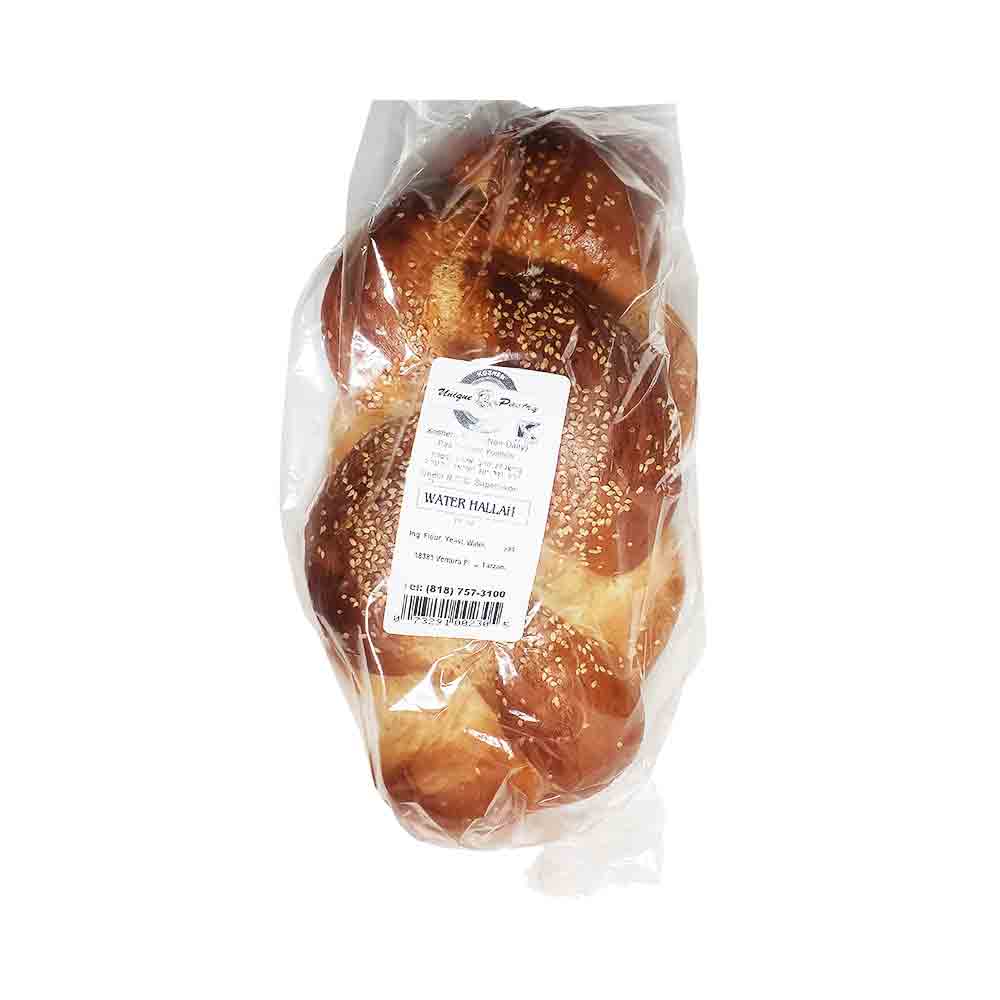 Unique Bakery Water Challah Sesame 18 oz