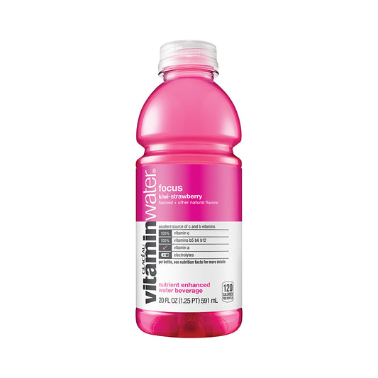 Vitamin Water Focus Kiwi Strawberry 20 oz