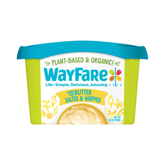 Wayfare Plant Based Organic Butter Salted &amp; Whipped 12 oz