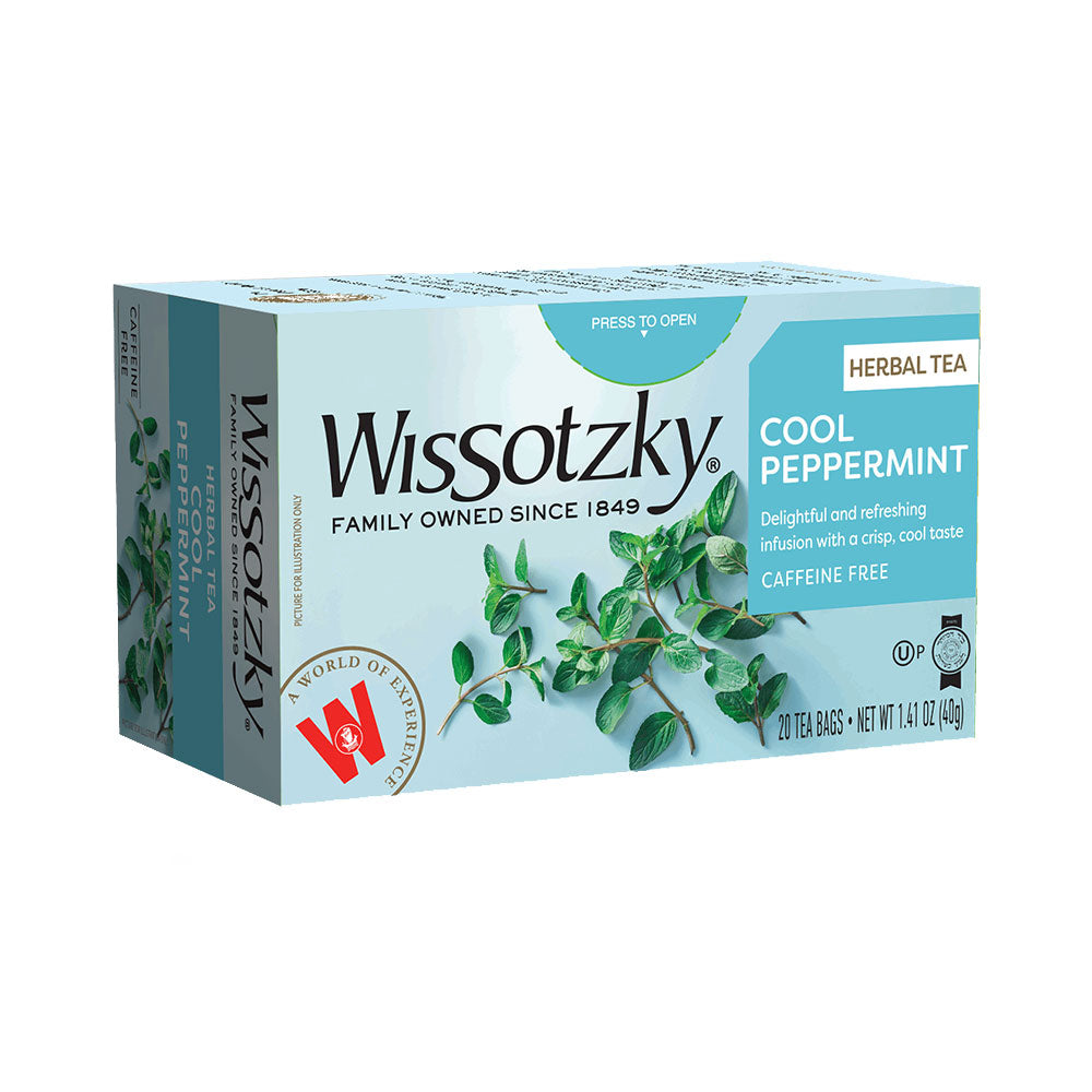 Wissotzky Cool Peppermint Herbal Tea 20 Bags