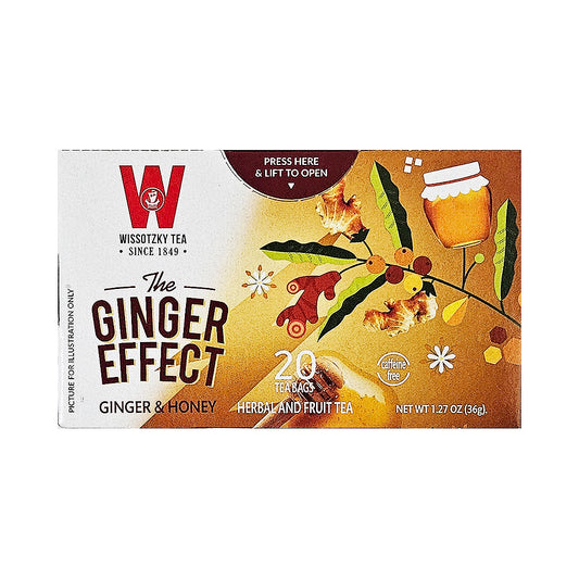 Wissotzky Ginger &amp; Honey Tea 20 Teabags