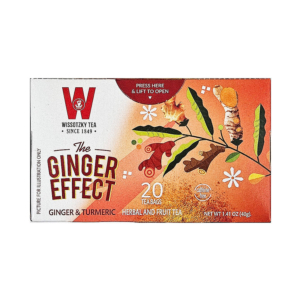 Wissotzky Ginger &amp; Turmeric 20 Teabags