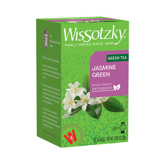 Wissotzky Jasmine Green Tea 20 Tea Bags