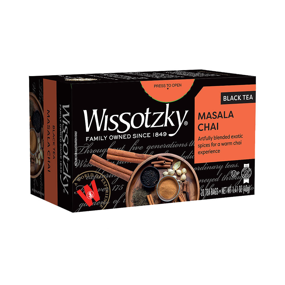 Wissotzky Masala Chai Black Tea 20 Bags