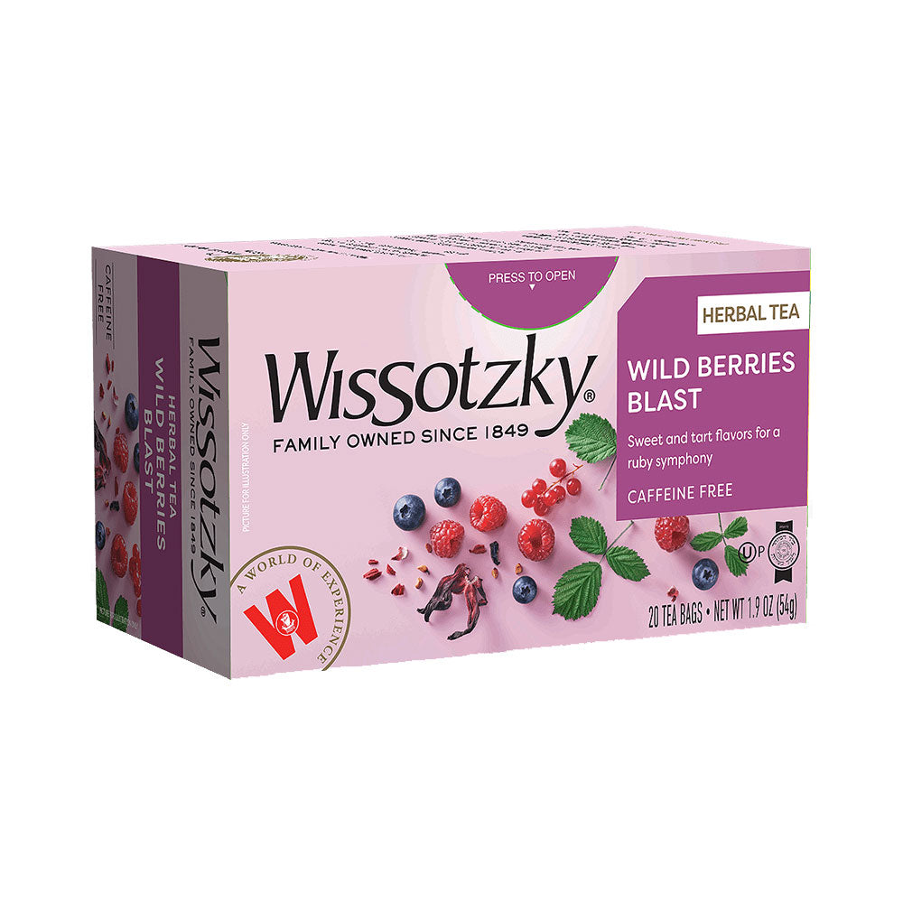 Wissotzky Wild Berries Herbal Tea 20 Bags