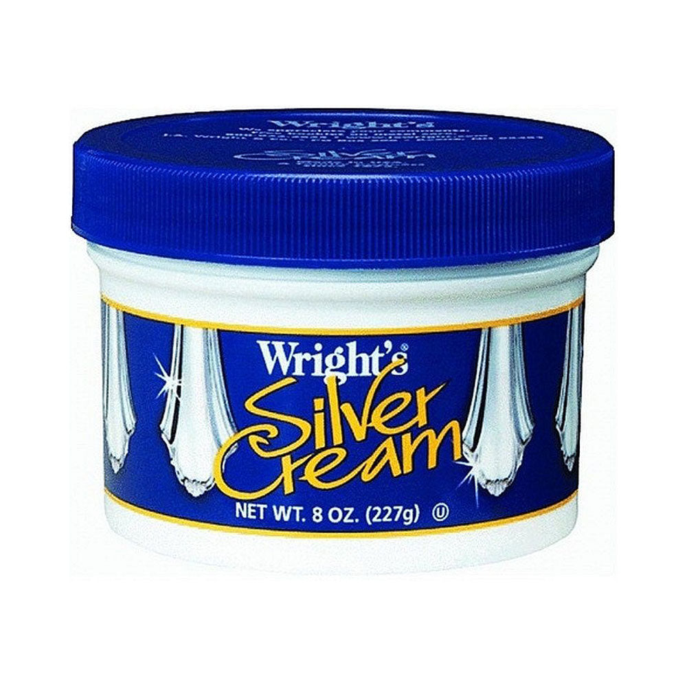 Wright's Silver Cream Cleans, Shines, Restores 8 oz