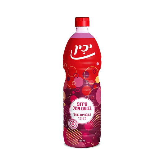 Yachin Raspberry Flavored Syrup 1 Liter