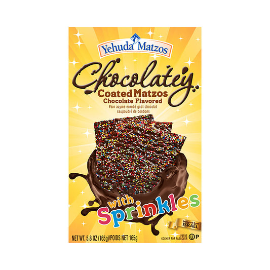 Yehuda Choco Coverd With Sprinkles Matzos 5.8oz