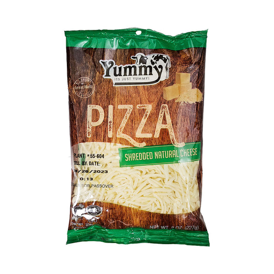 Yummy Pizza Shredded Natural Cheese 8 oz