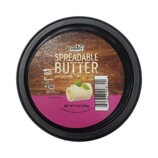 Yummy Spreadable Butter With Canola Oil 8 oz