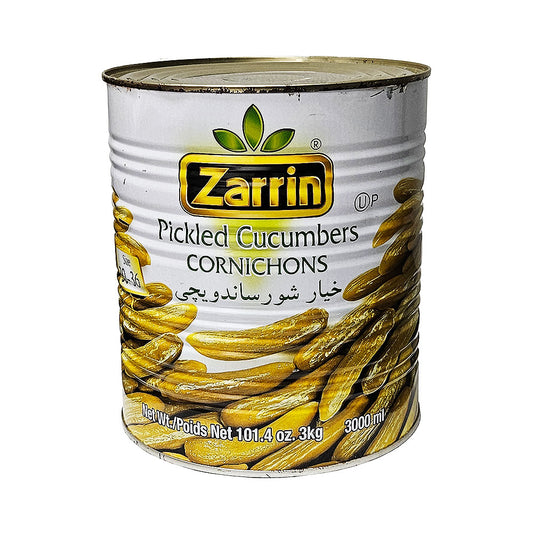 Zarrin Pickled Cucumbers Cornichons 3 kg