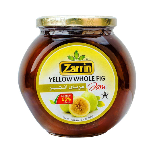 Zarrin Yellow Whole Figs Jam 31.7 oz