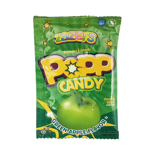 Zazers Green Apple Popp Candy 7 gr