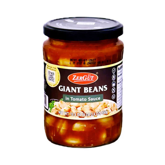 ZerGut Giant Beans In Tomato Sauce 19.4oz