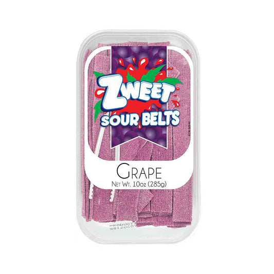 Zweet Sour Belts Grape 10 oz