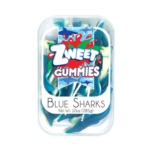 Zweet Blue Sharks Gummies 10 oz
