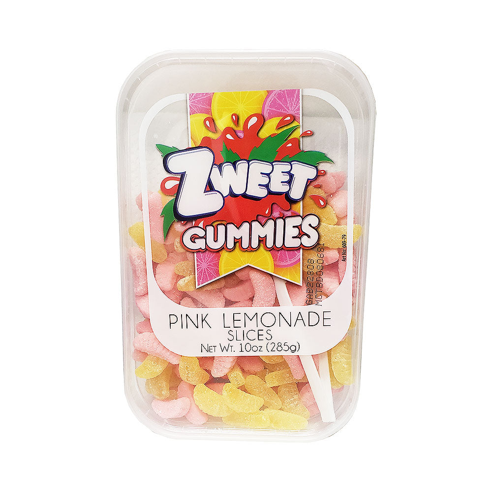 Zweet Pink Lemonade Slices Gummies 10 oz