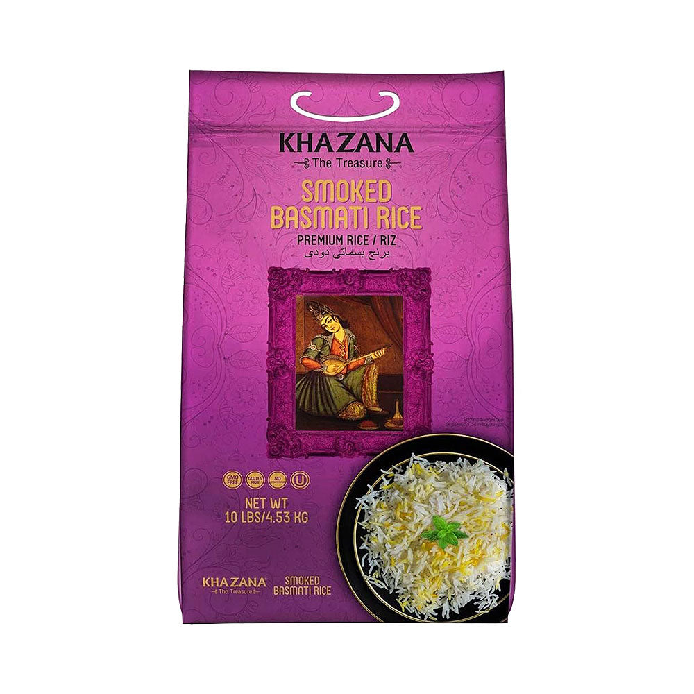 Khazana Smoked Basmati Rice 10 lb